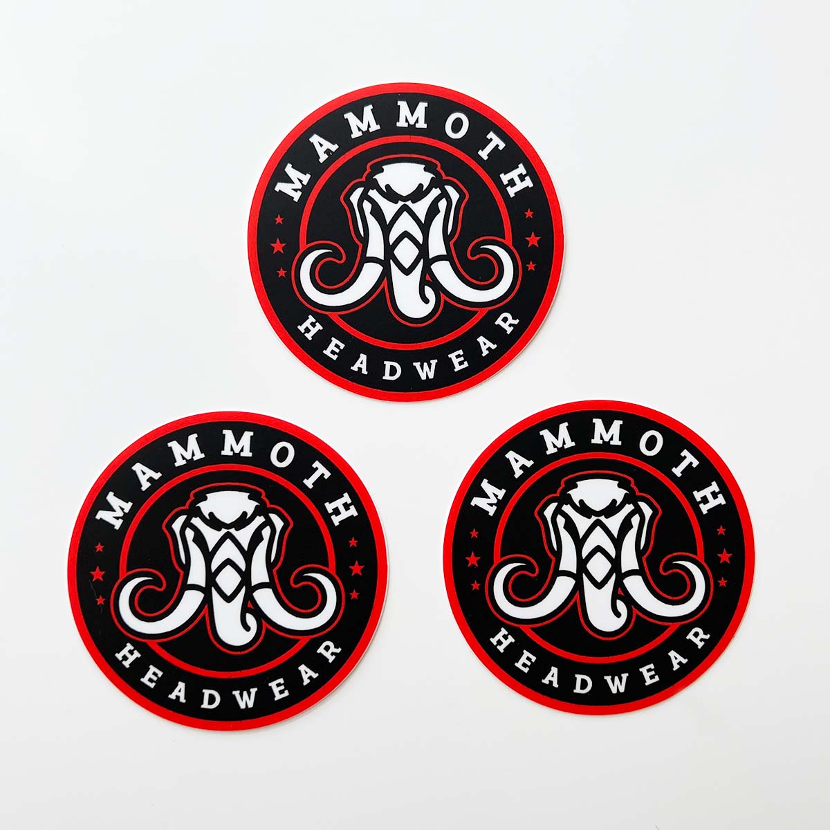 Classic Stickers - Red