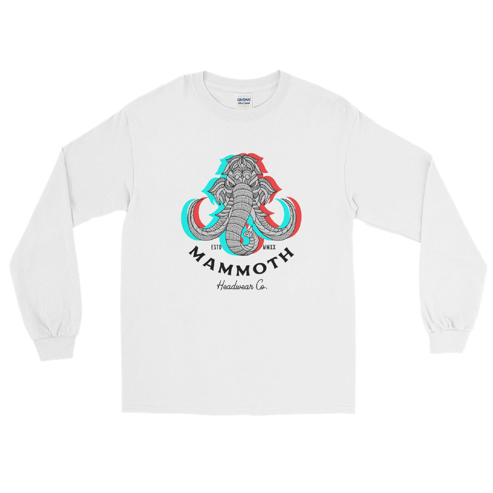 Mammoth Long Tee - Lines 3D